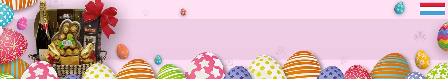 Send Easter Gifts to Luxembourg, Easter Gift Baskets to Luxembourg, Easter Hampers to Luxembourg