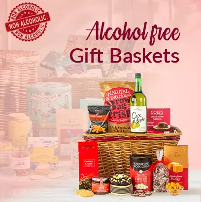 Send Alcohol Free Gift Baskets to India