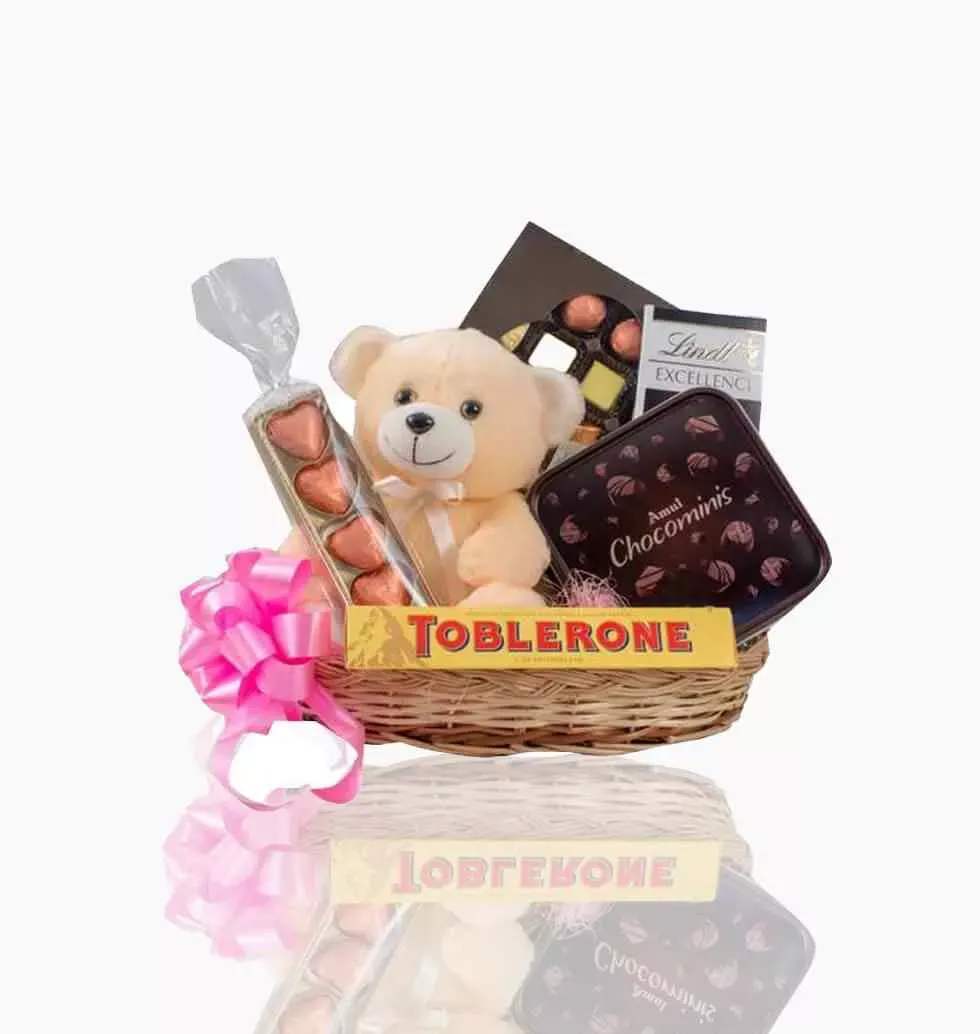 Beautiful Chocolate Gift Basket