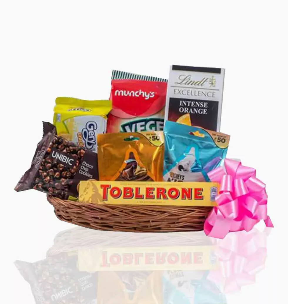Indulgent Chocoholics' Gift Basket