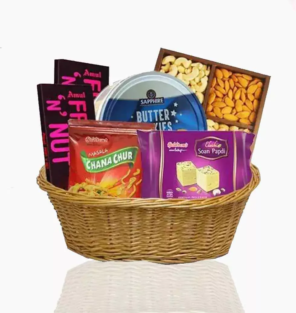  Variety Of Sweets Gift Basket
