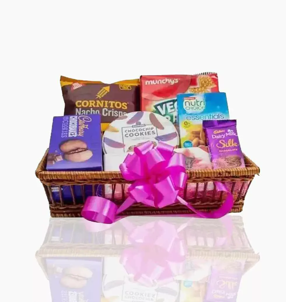 Spectacular Gift Basket Of Gourmet Foods