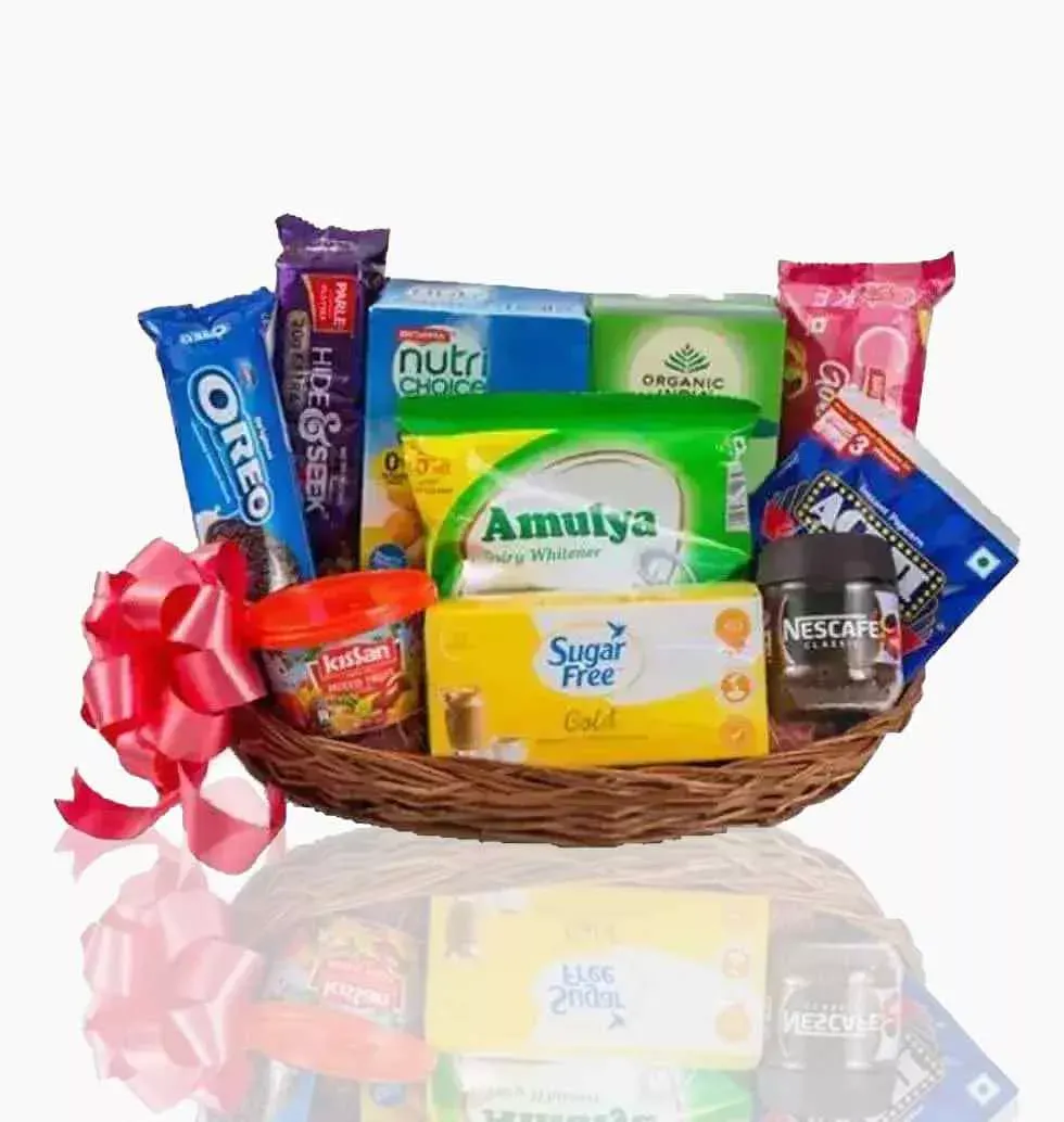 Gift Basket For Classic Family Tea Time