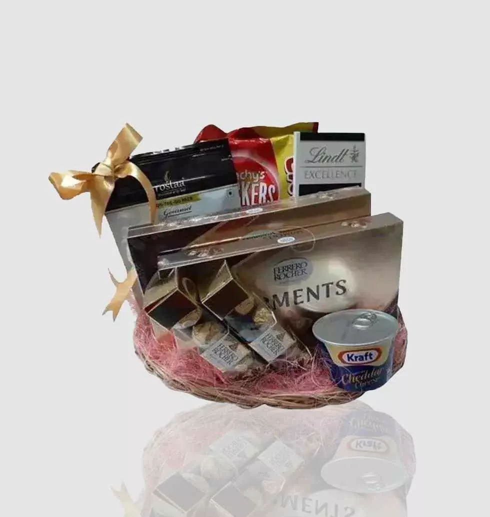 Gift Basket Of Gourmet Items