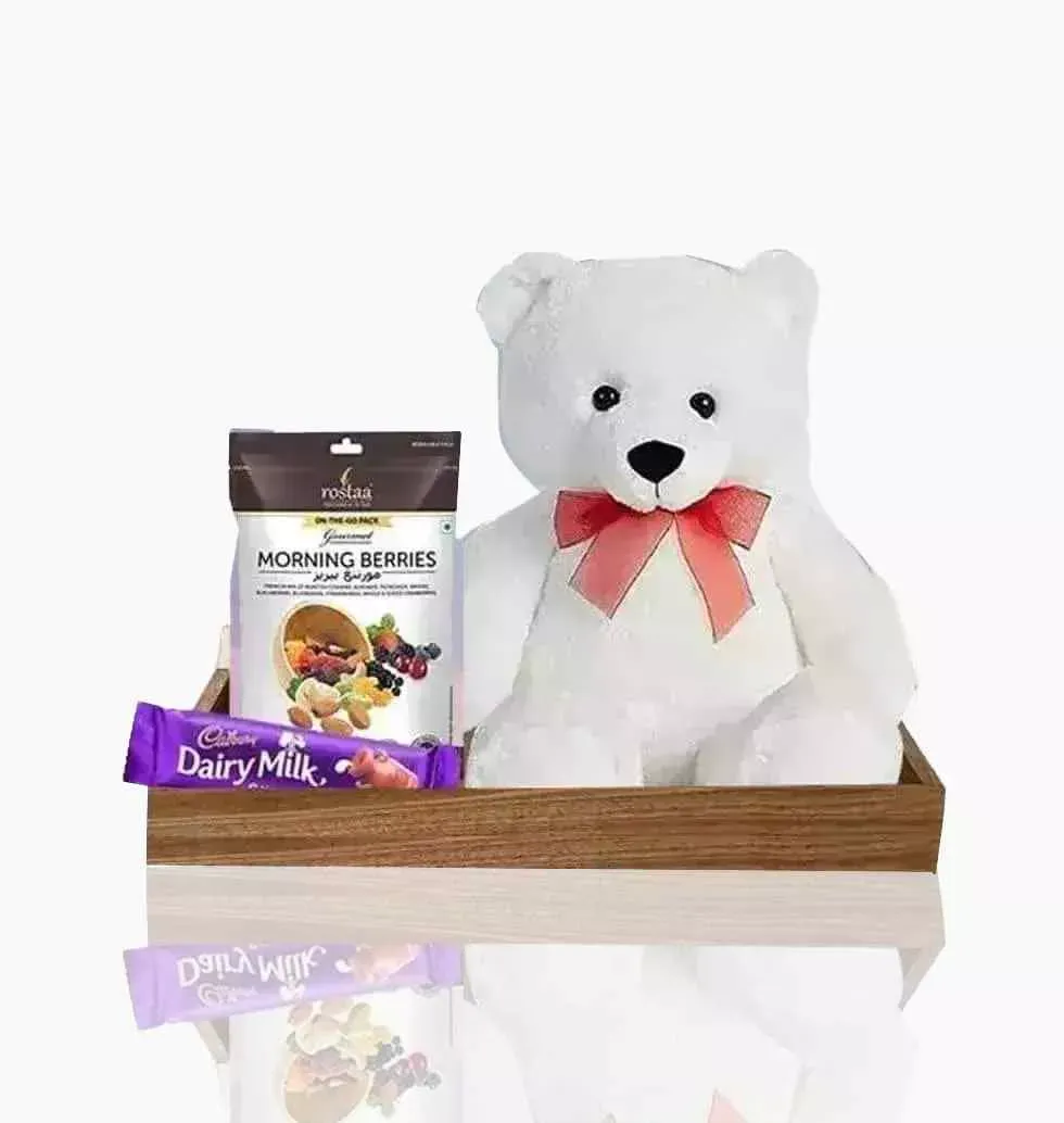 Chocolate And Teddy Gift Combo