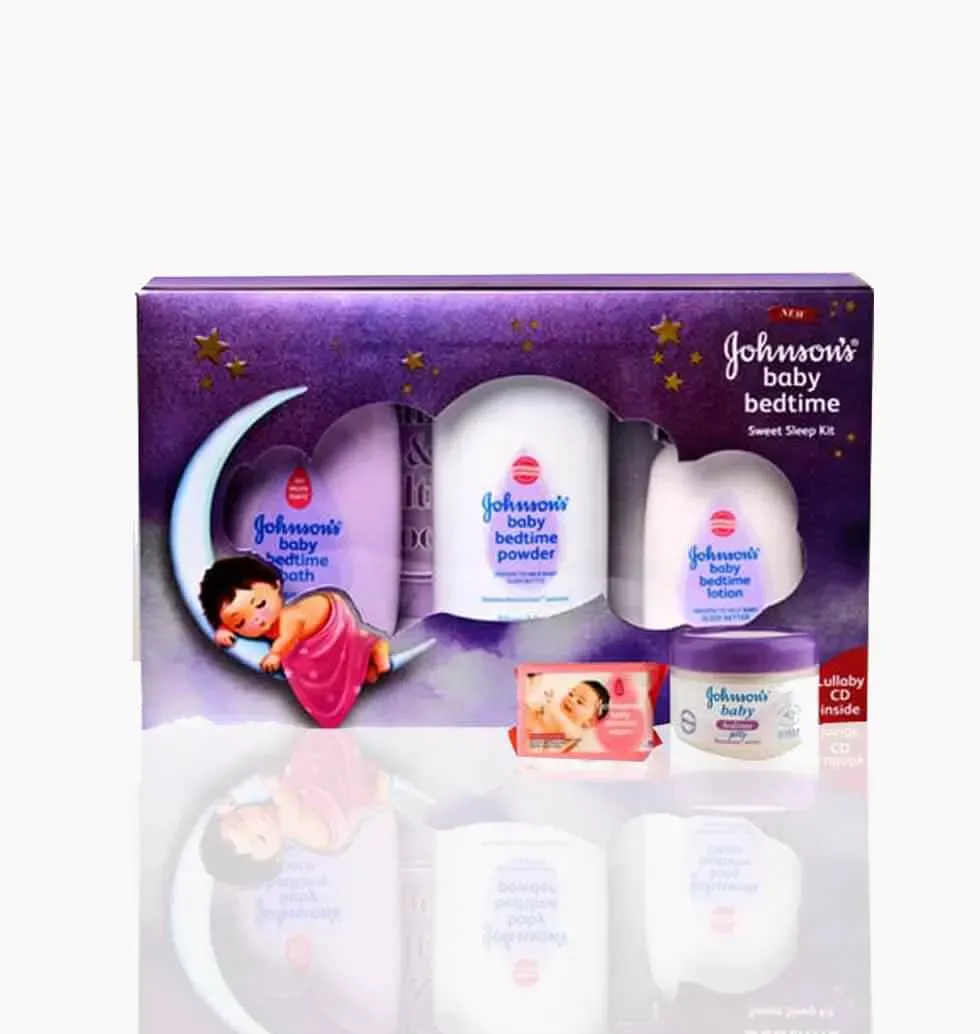 Johnsons And Johnsons Kid Bed Time Hamper