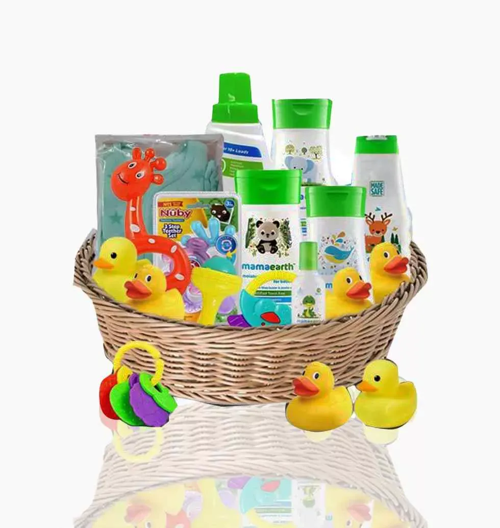 Spectacular Baby Shower Gift Basket