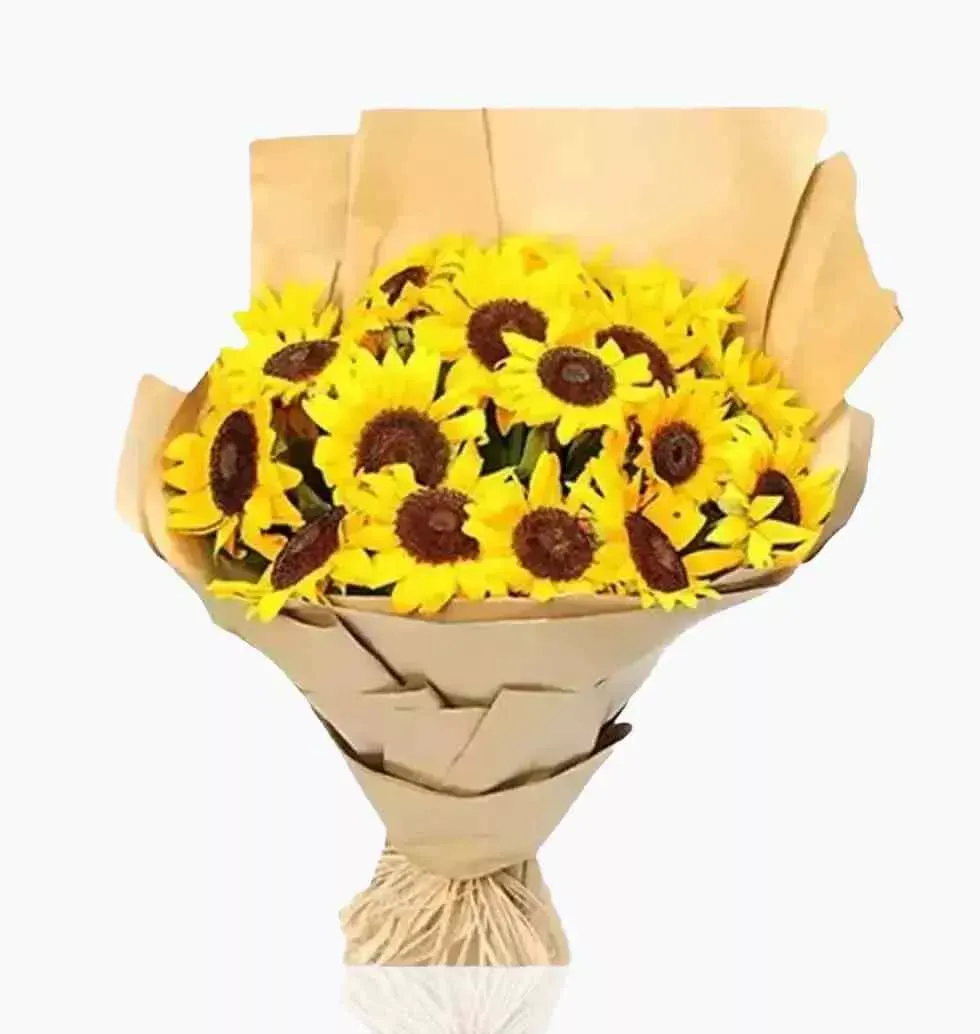 15 Sunflowers Bunch