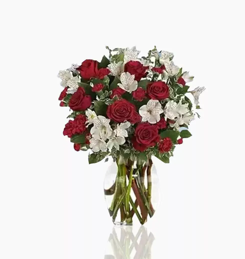 Alstromeria & Carnations