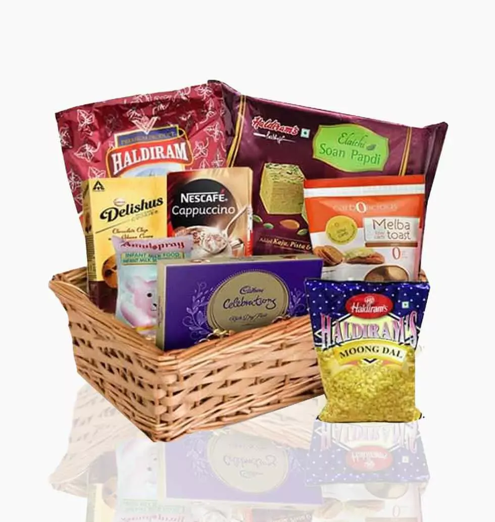 Amazing Gift Hamper With A Variety Of Gifts