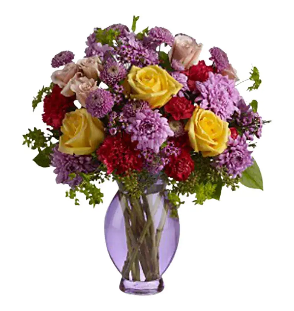 Bouquet Of Pink & Lavender