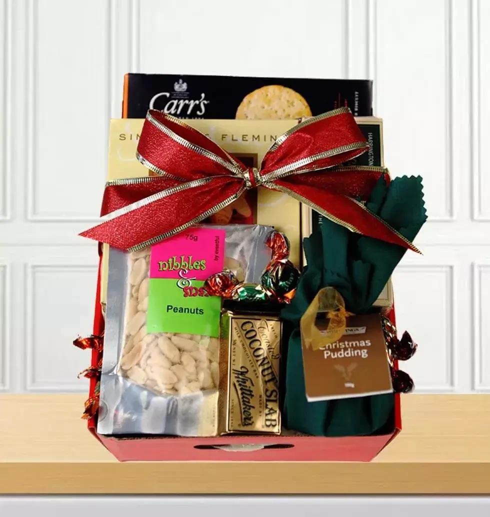 Wonderland Christmas Gift Basket