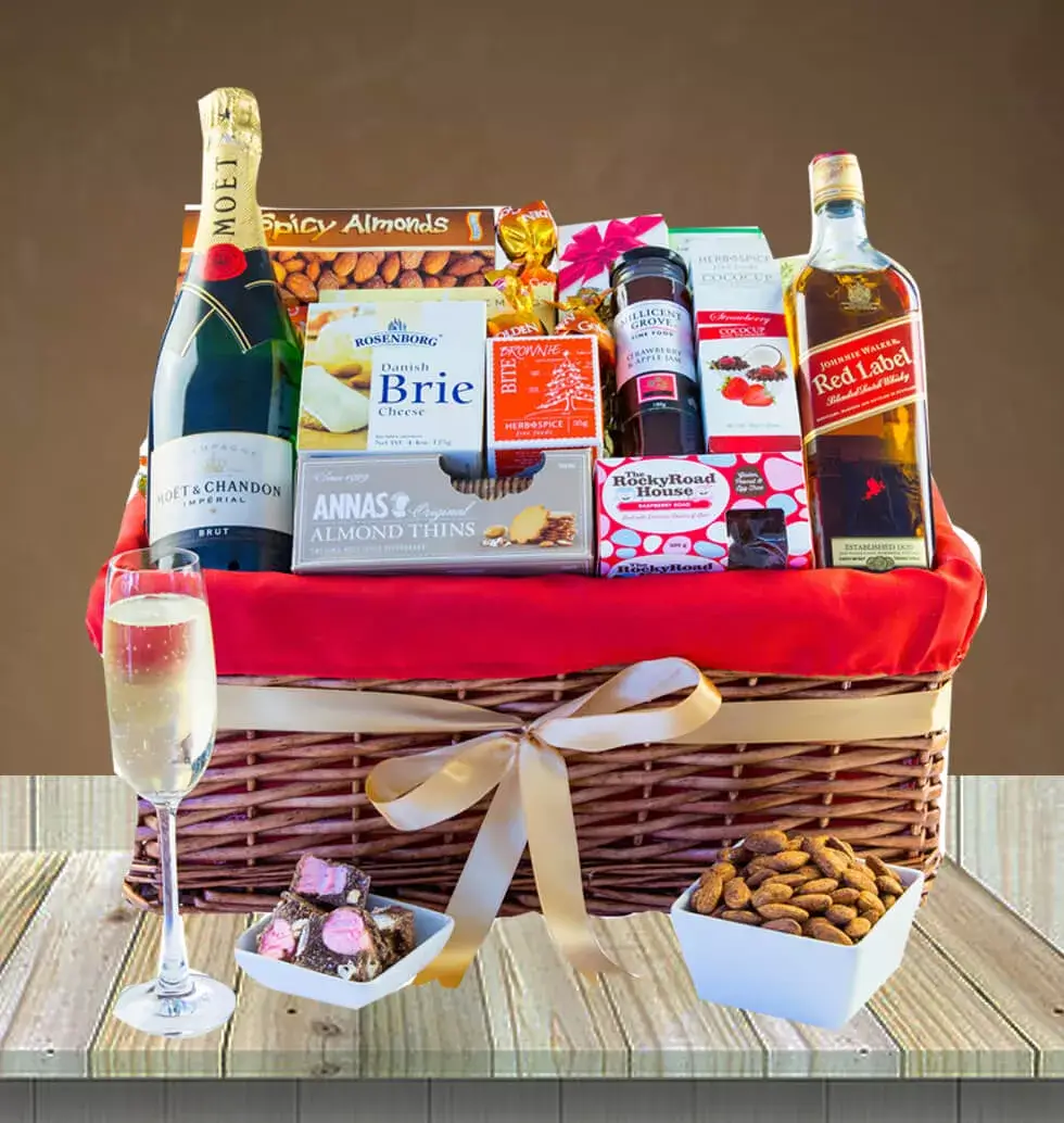 Christmas Party Package Gift Basket