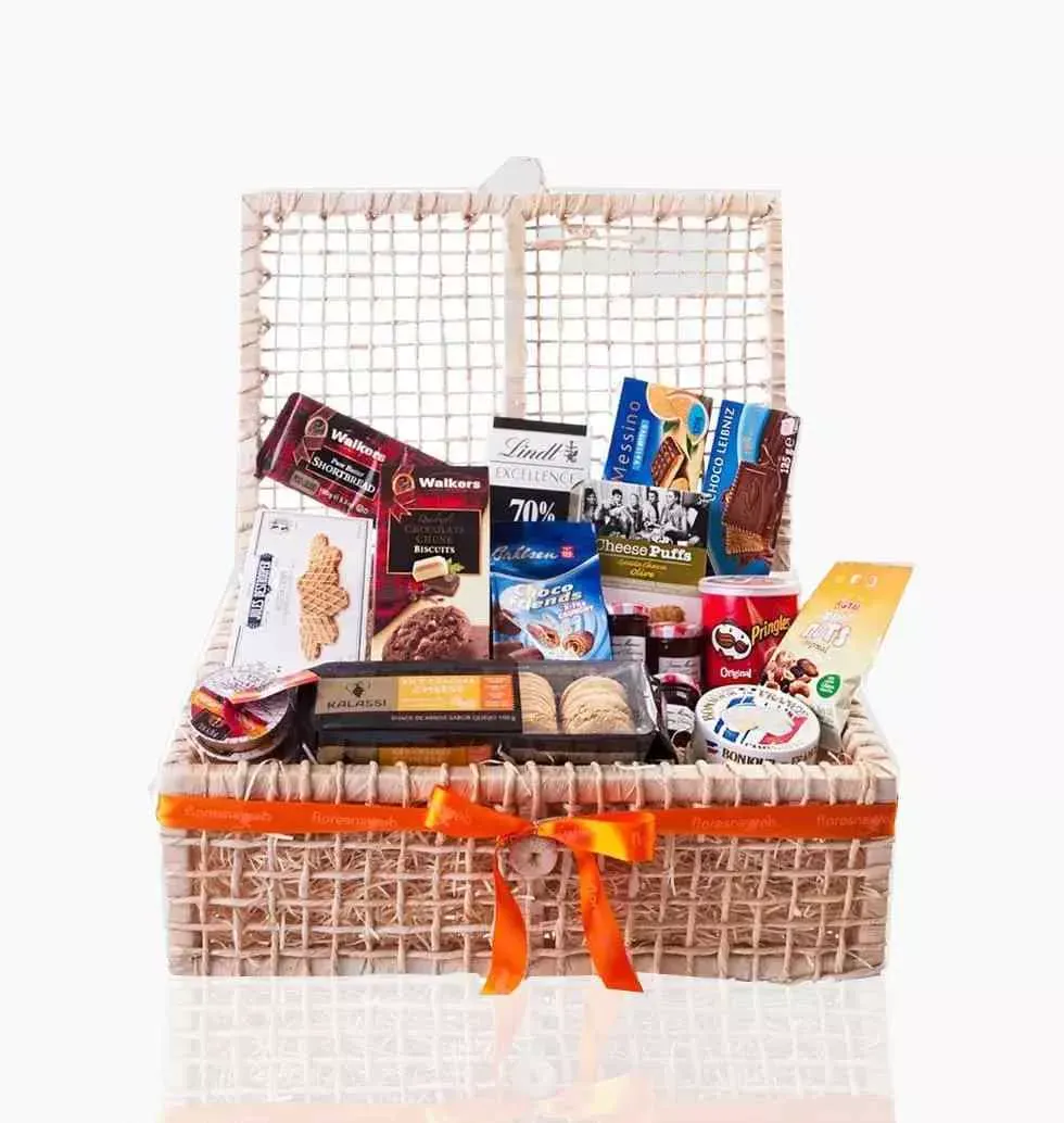 Time For Snack Gift Basket