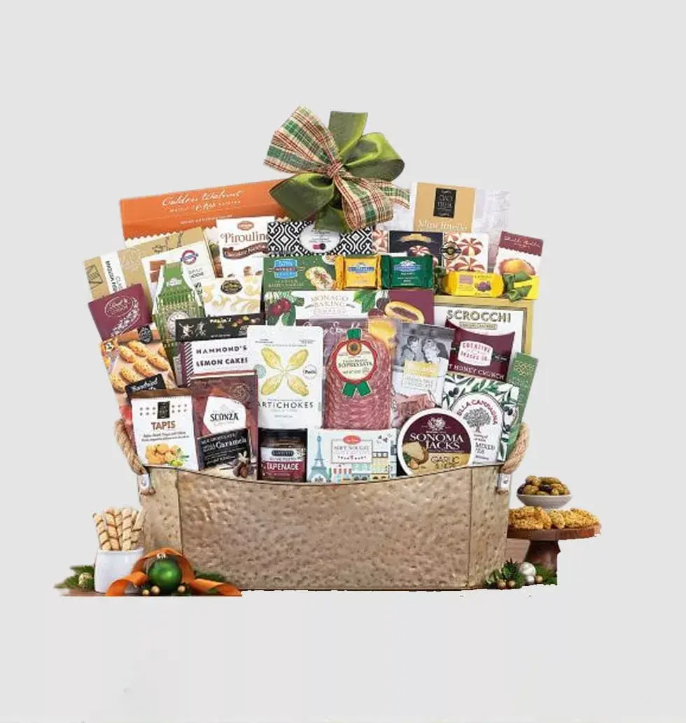 The Expansive Gourmet Gift Basket