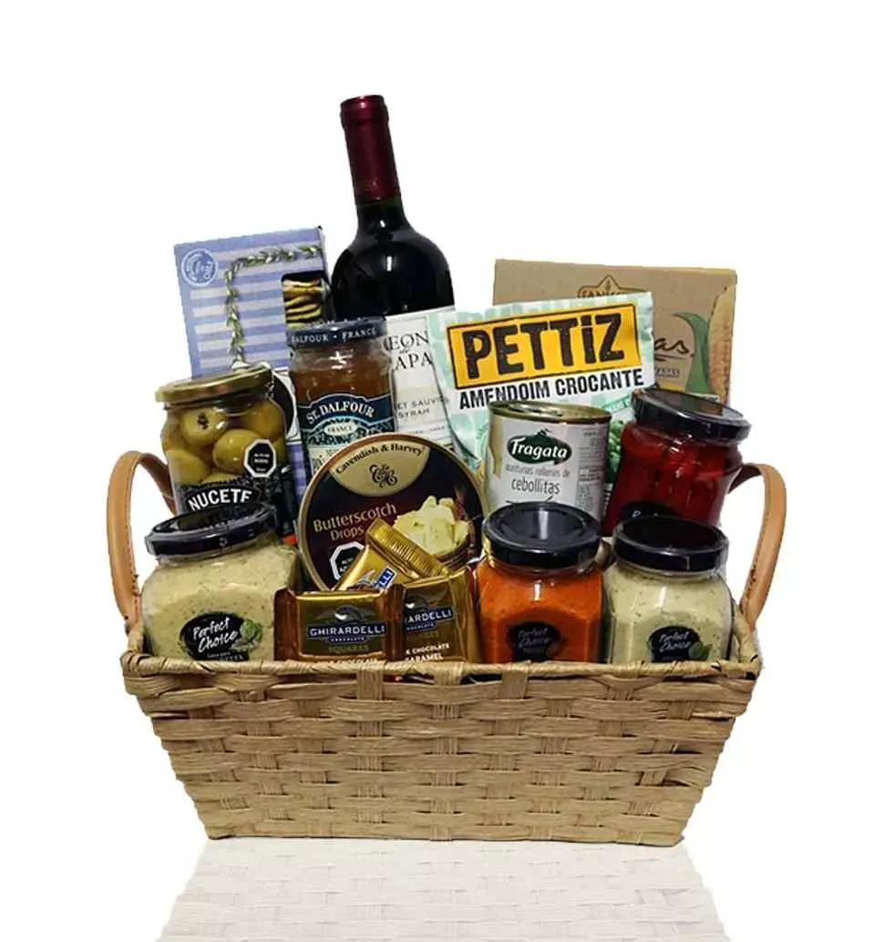Basket Of Gifts For Corporate