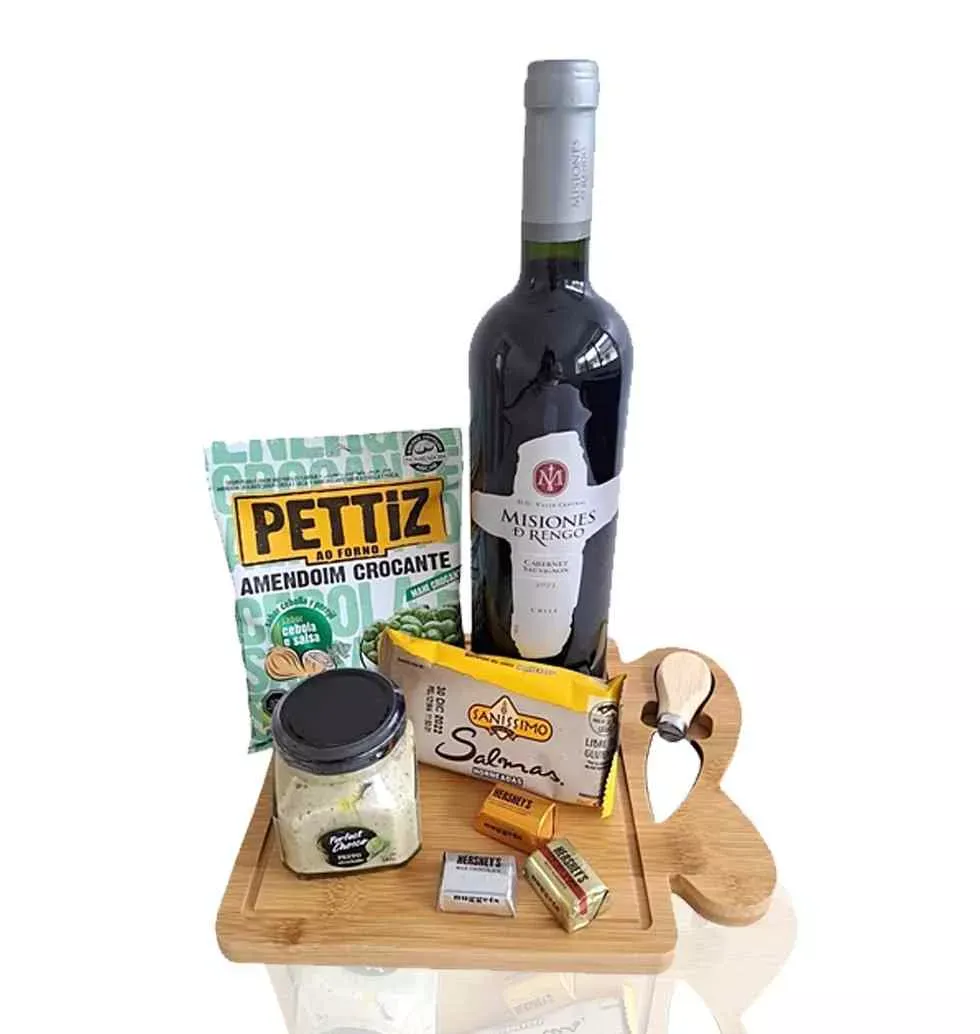 Wine And Chocolate Gift Set