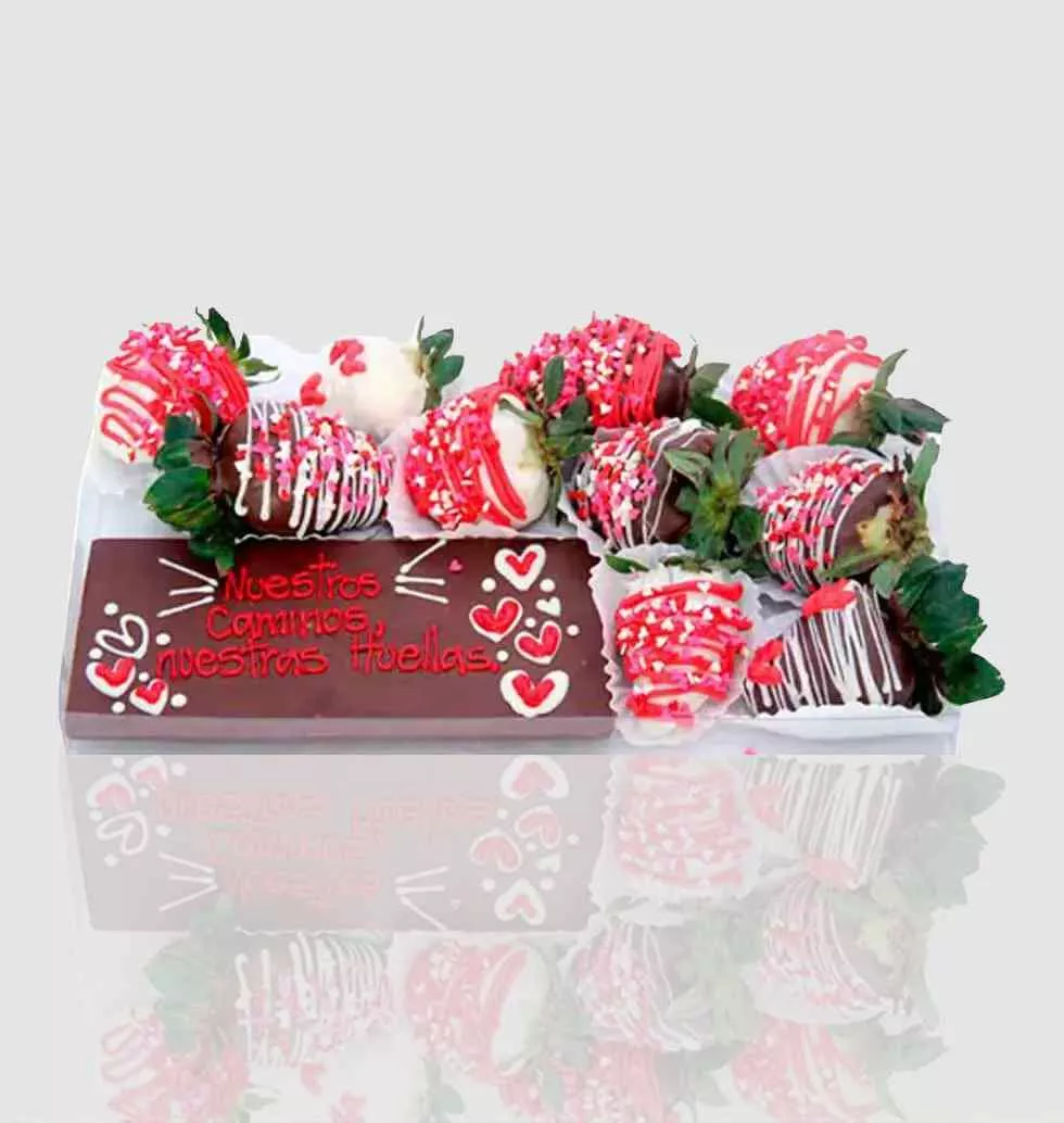 Decorated Covered Strawberries