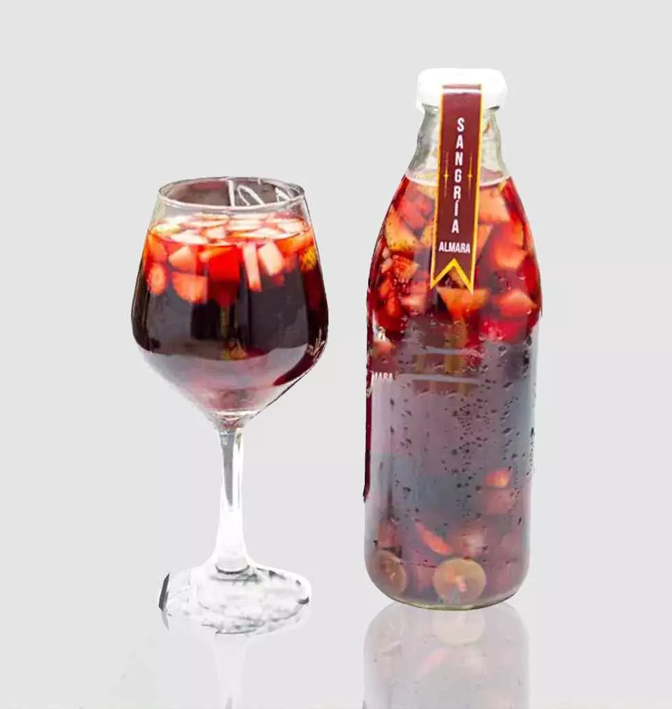 Red Wine-Based Cocktail