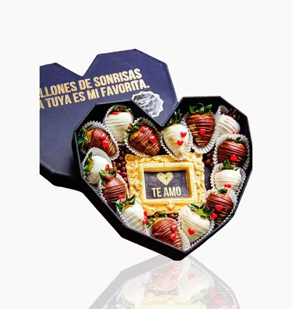 A Chocolate Heart Box