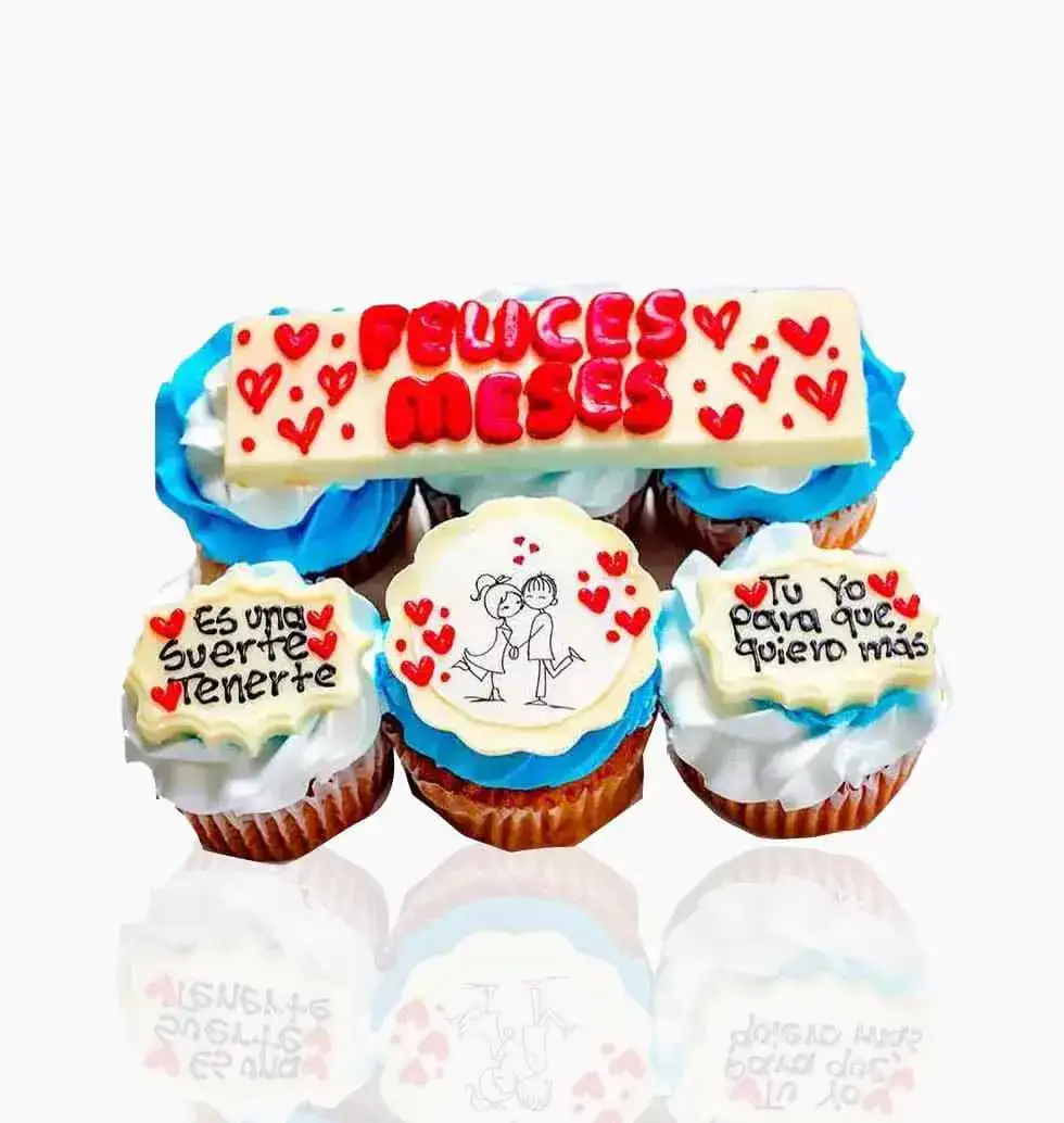 Months Celebration Cupcakes