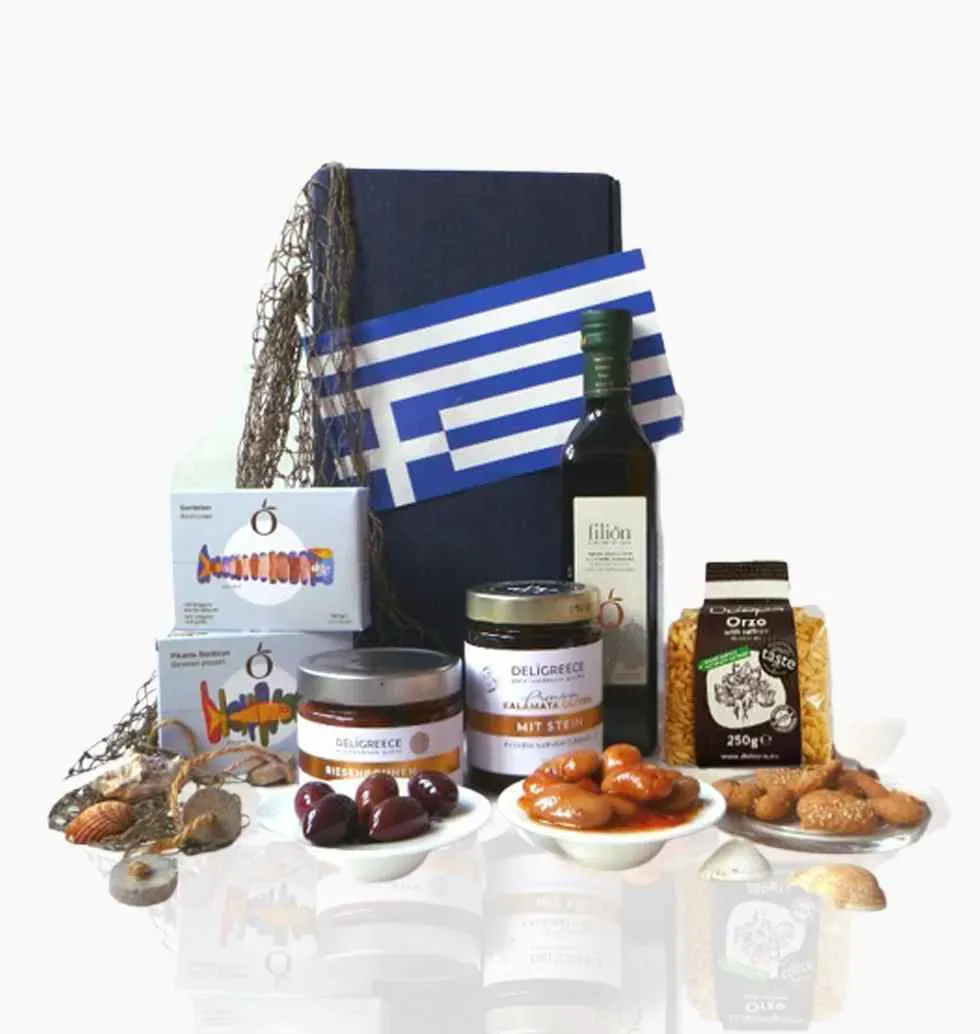 Delectable Greek Gift Basket