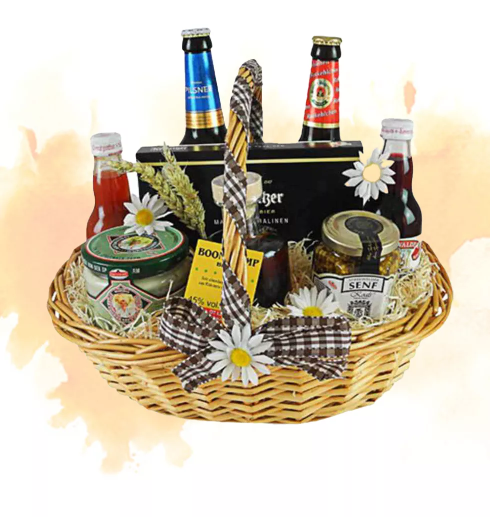 Lausitzer Bierkorb Gift  Basket