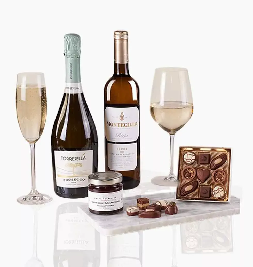 Sparkling MomentsWith Wine Gift