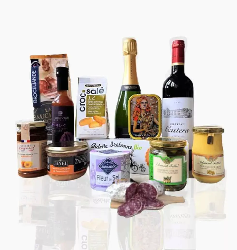 A Gourmet French Gift Basket