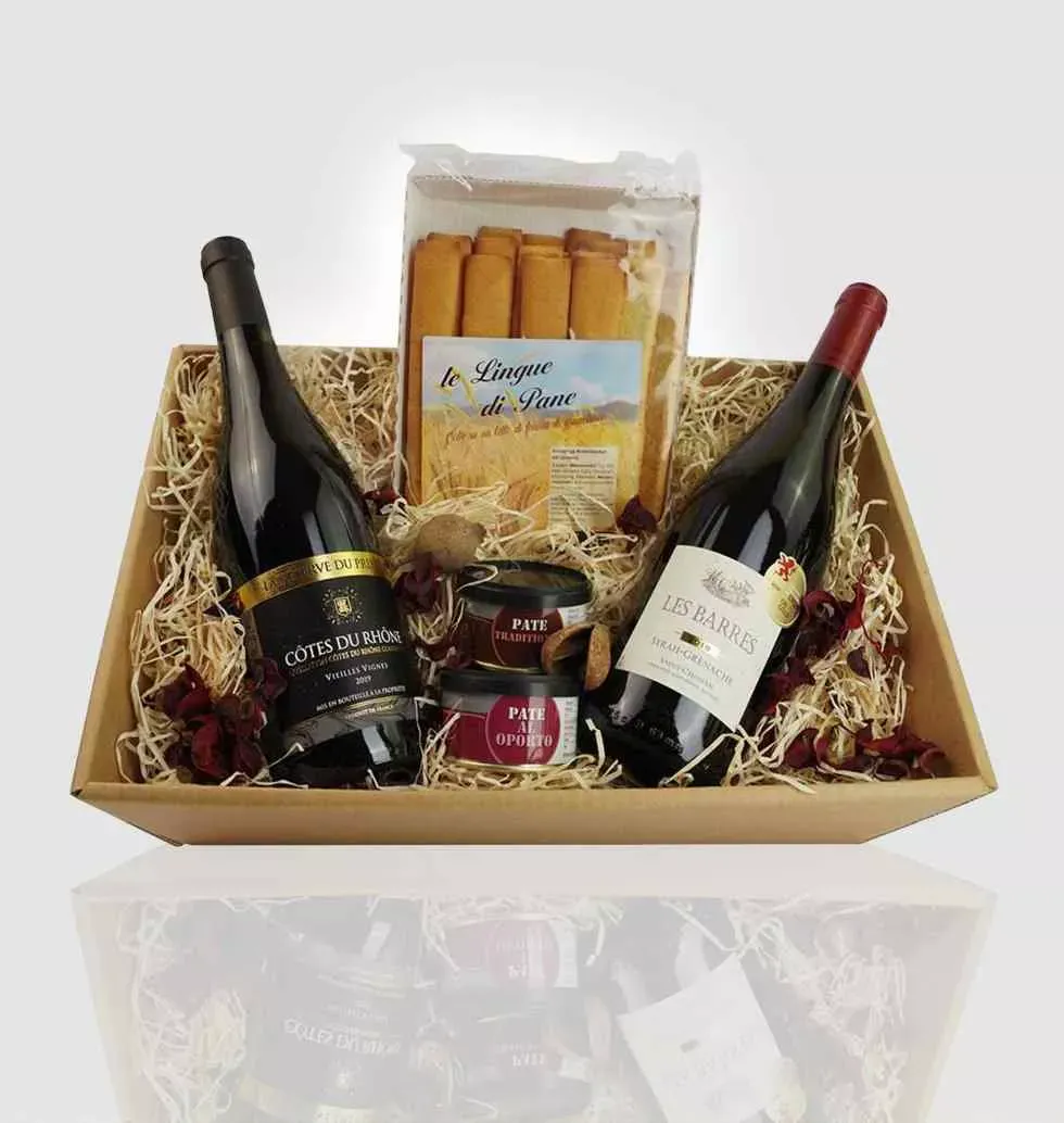Special Wine Lunch Basket