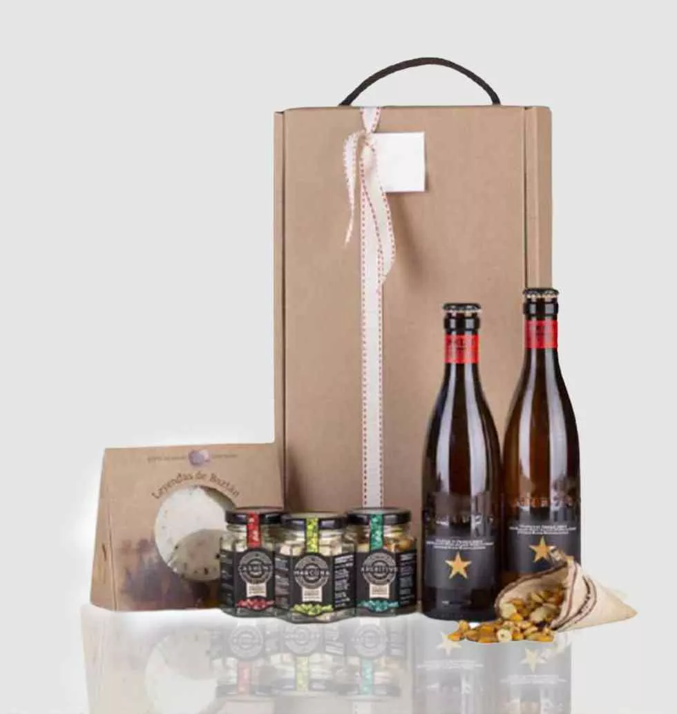 Beer And Nuts Gift Case