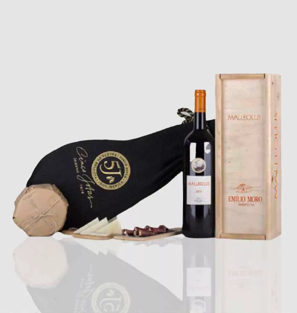 Classically Styled Wine Gift Bag