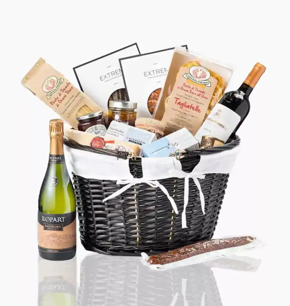 Gourmet Basket With Selected Products