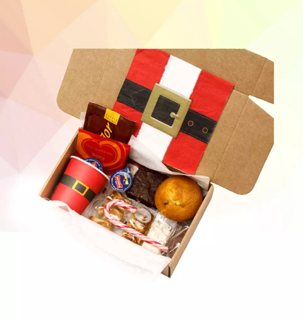 Breakfast In A Box For Santa Claus