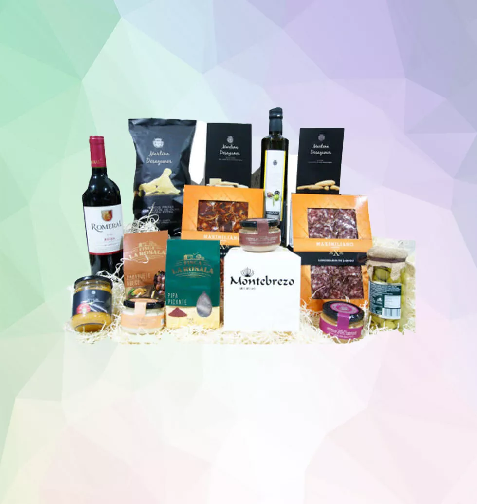 Exotic Cheese And Nut Hamper