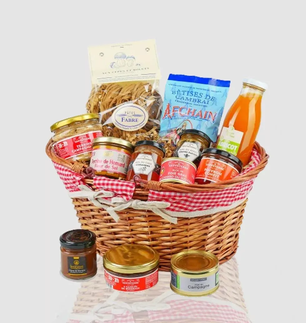 A Decorated Basket