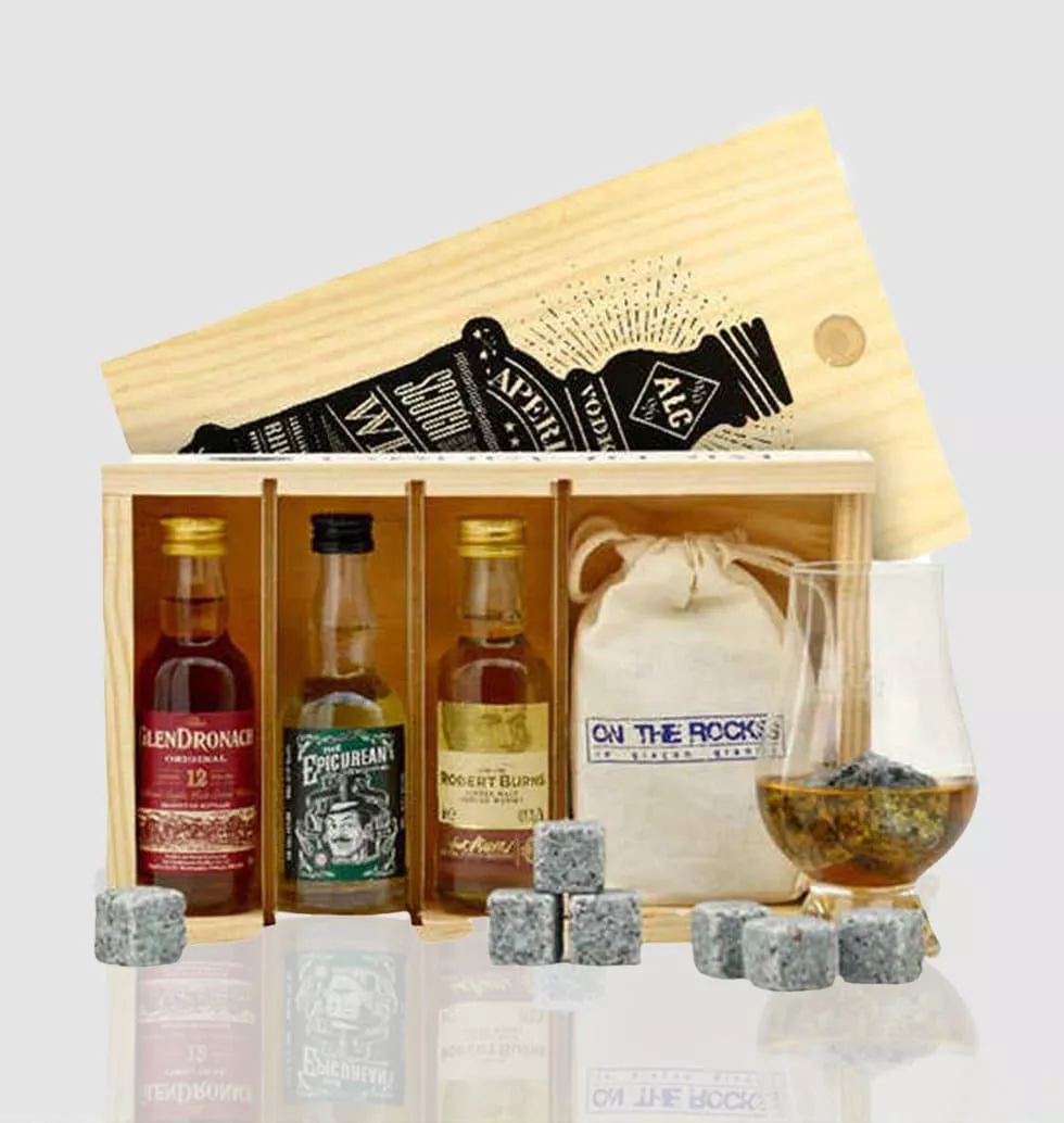 Sparking Whiskey Gift Box