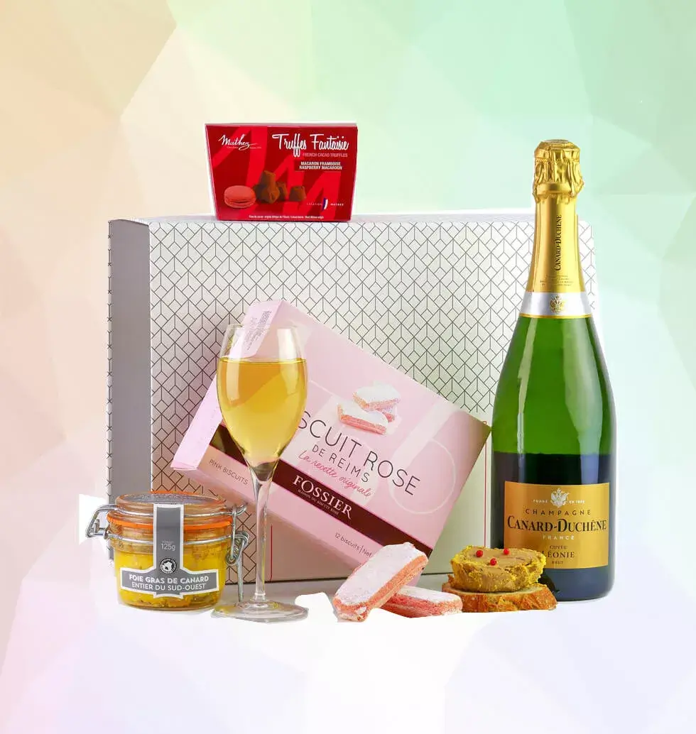 Happiness Filled Champagne Box