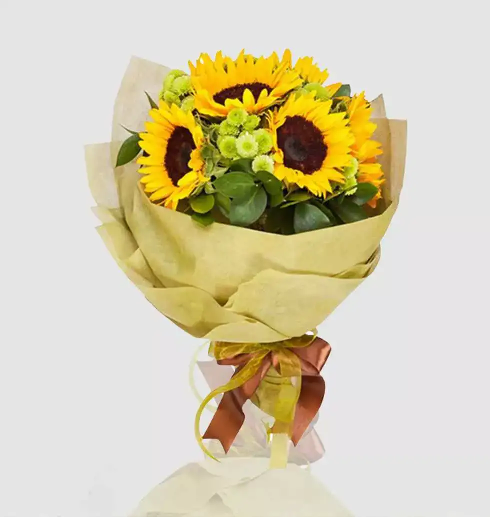 Fresh Sunflower Bouquet