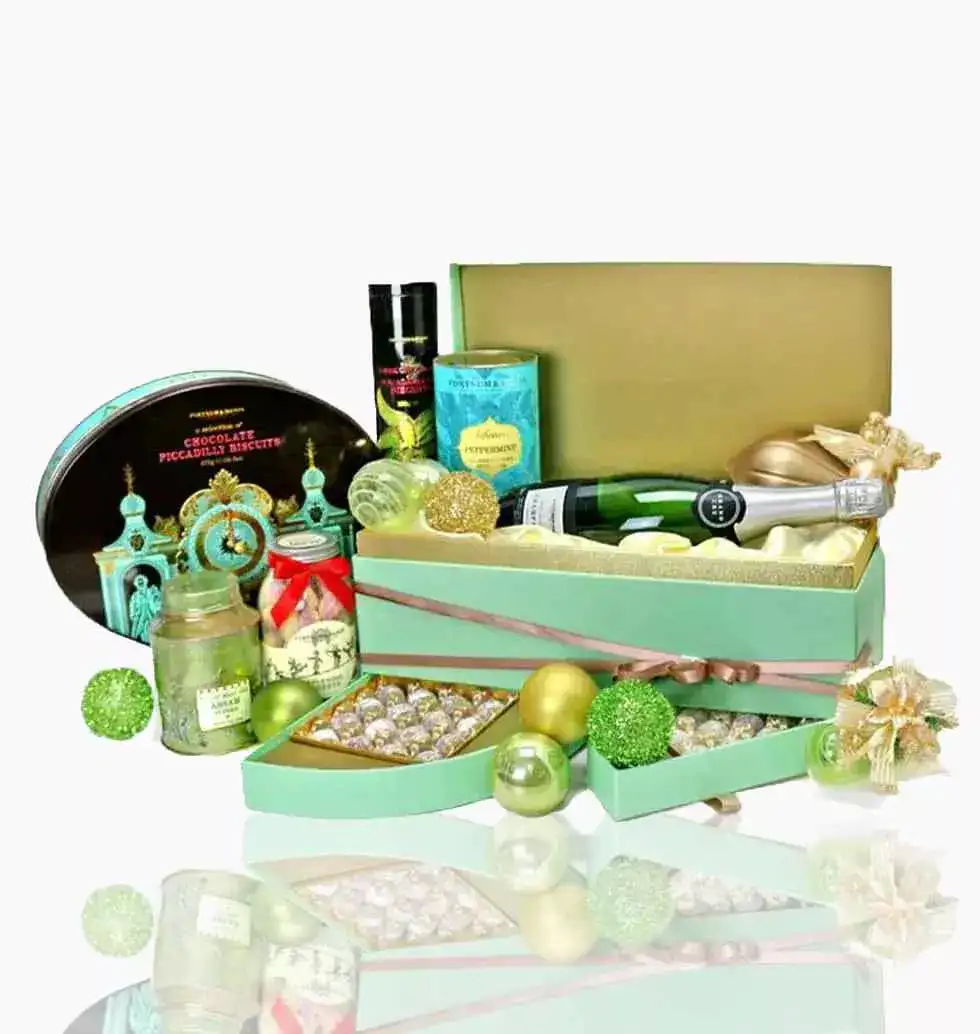 An Extravagant Hamper Of Gifts