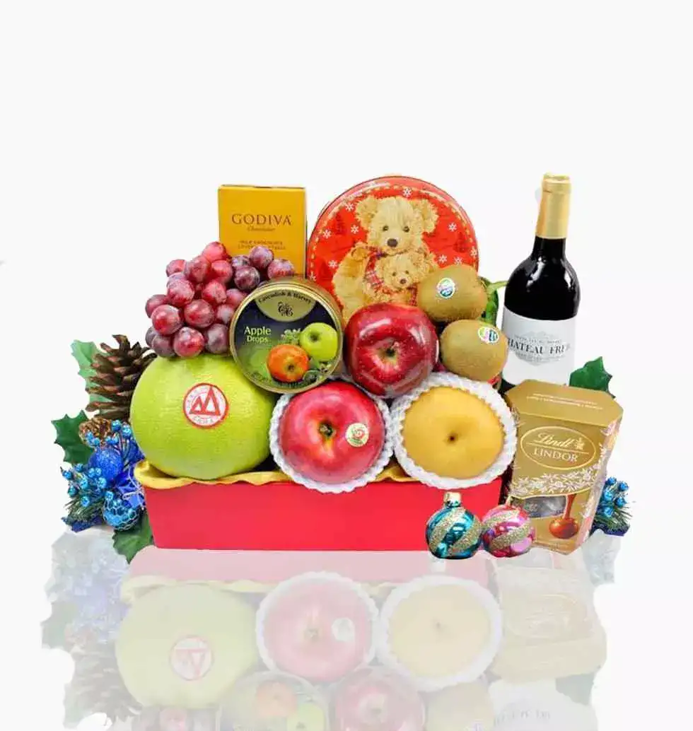 Box Of Fruits For Celebration