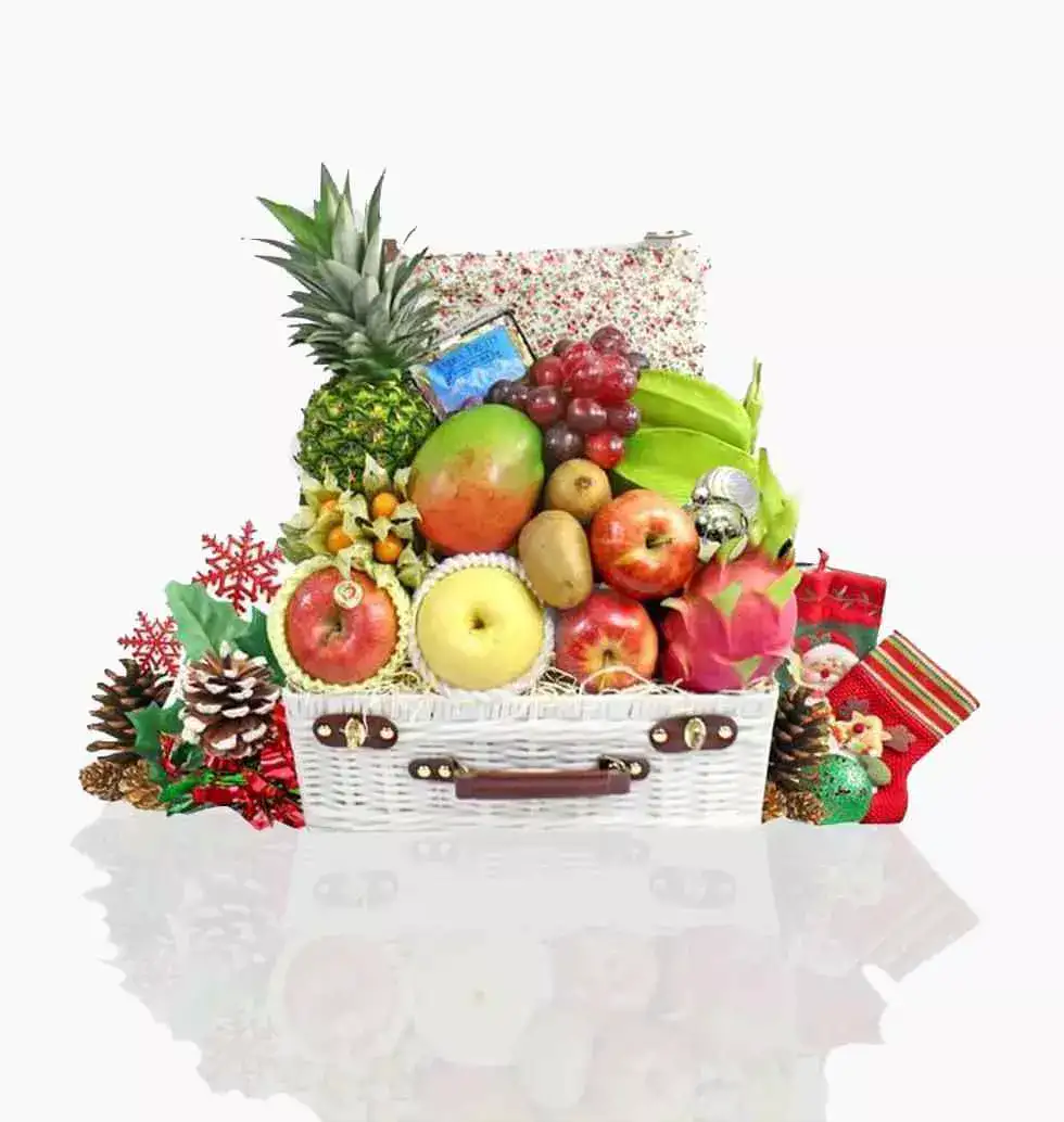 Fruit Basket For The Holidays