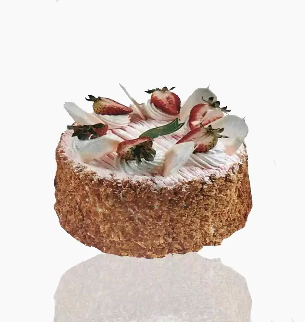 Strawberry Cake Mousse