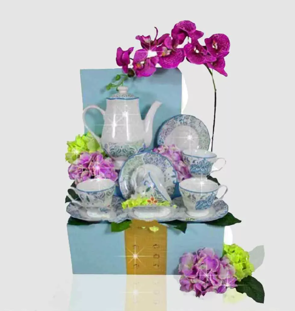 Parcel Ceramic Gifts: Tea Set