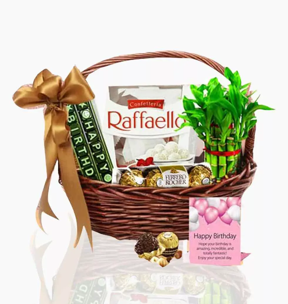 Appealing Perfect Birthday Basket