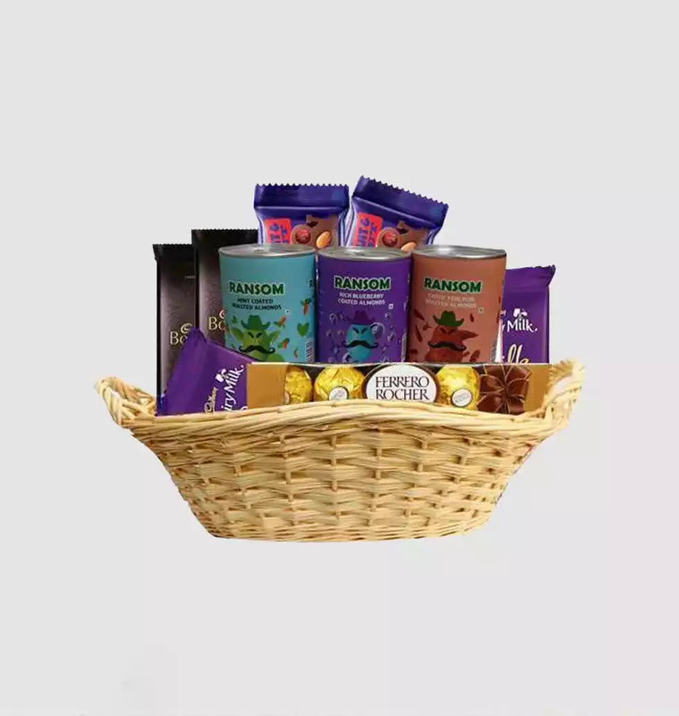 Gift Basket Of Chocolates