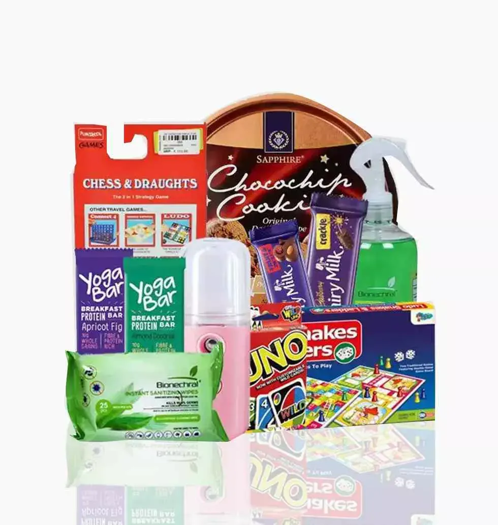Stay-In-Indoors Gift Basket