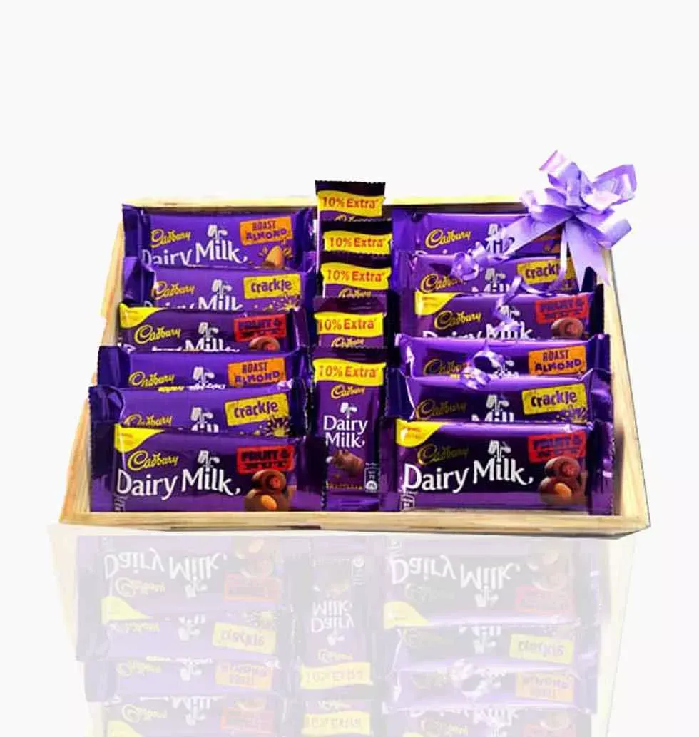 Assortment Of Classic Cadbury'S Chocolates