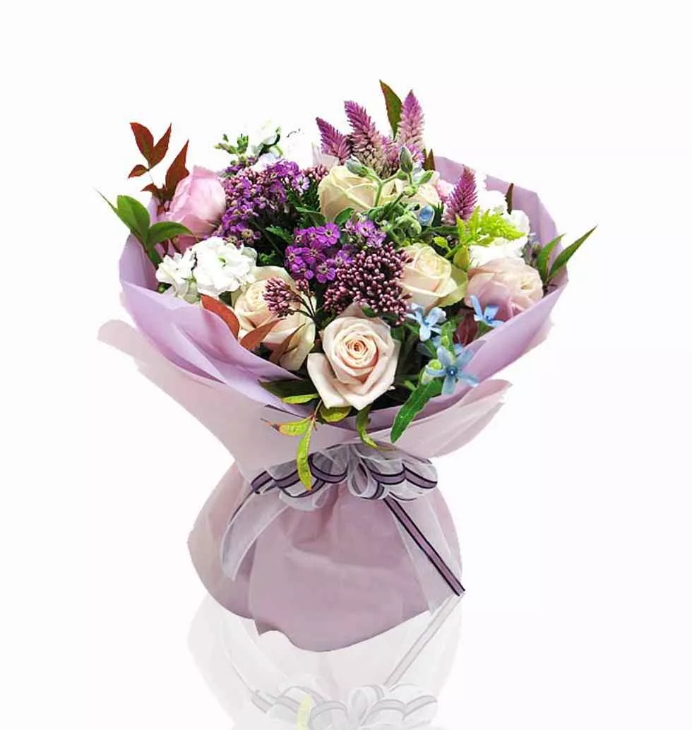 Lovely Flowers Basket