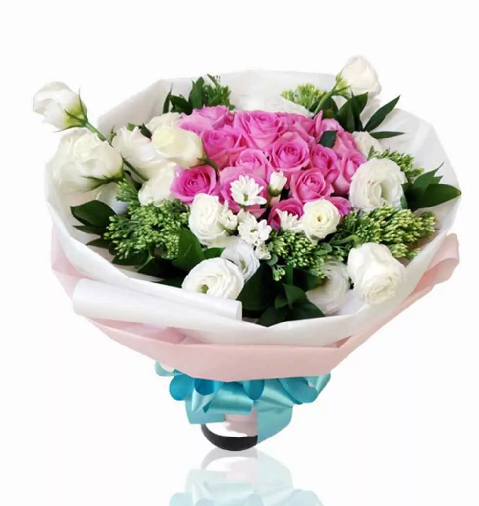 A Nice Flowers Basket.
